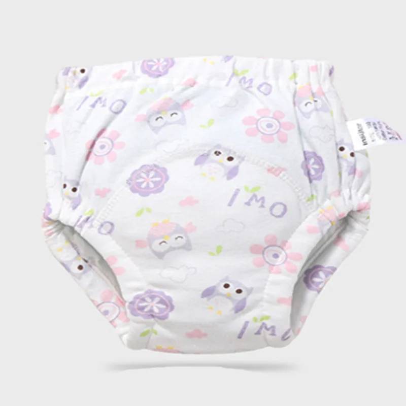 Детские тренировочные Детские Подгузники-трусики многоразовые Washable моющиеся подгузники хлопковые обучающие Штаны для детей Wea