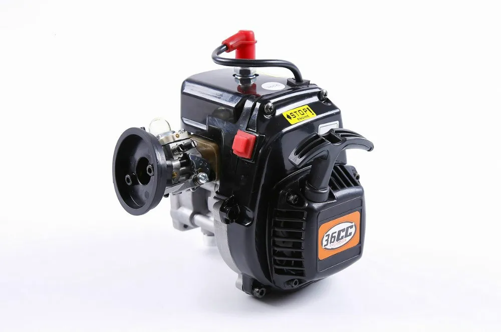 26CC 29CC 30,5 cc 32CC 36CC 38CC 45CC 4 болта двигателя и 58CC газовый двигатель двойной цилиндр комплект для 1/5 HPI ROVAN KM BAJA Losi FG Goled - Цвет: BAJA 36CC