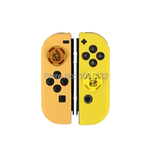 Противоскользящий силиконовый мягкий чехол для nyd Switch Joy-Con Joycon защитный чехол для кожи и джойстика - Цвет: A