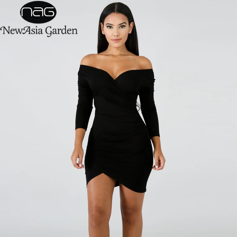 all black club dresses