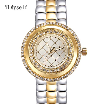 

Beautiful Watch for women, Very Light with Thin Dial, 3 colors of White, Gold & 2 Tone, 19cm length Perfectly Watches