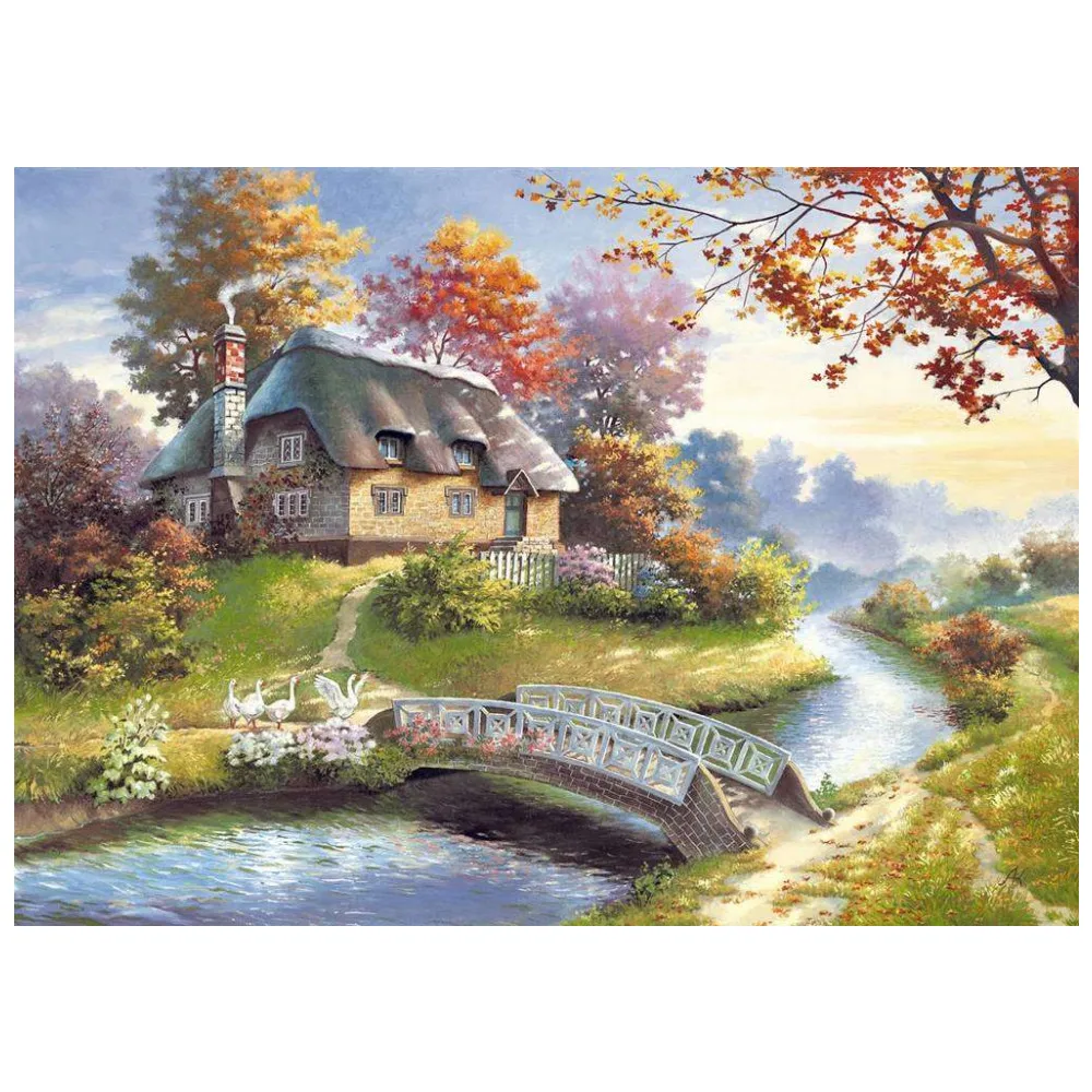 Пазл Коттедж Castorland 1500 деталей