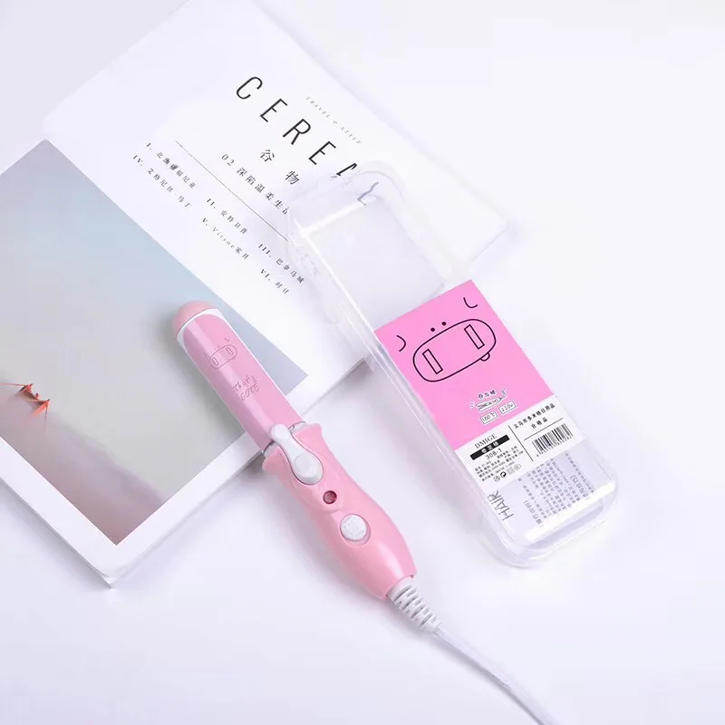 Креативный милый роликовый прямой многофункциональный выпрямитель для волос двойного назначения, щипцы для завивки волос, мини-щипцы для завивки волос, электрическая шина