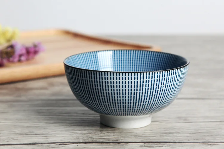 Japanese household gift bowl set bowl tableware wedding gift creative ceramic bowl bowl