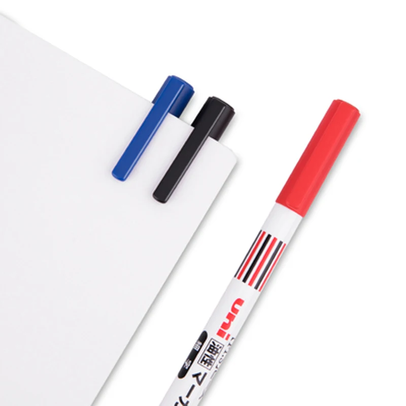 3pcs UNI Oily Marker A-5E 0.7-0.9mm Marker Environmental Protection Quick-Drying Poster Advertising Pen CD Pen