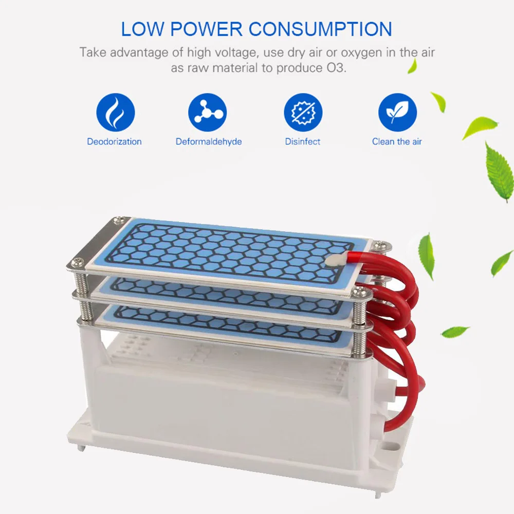 

Ozone Generator 15g/H Home Air Purifier Ozonizador Household Air Cleaner 3 Layers Ozon Machine Ozonizer For Sterilization
