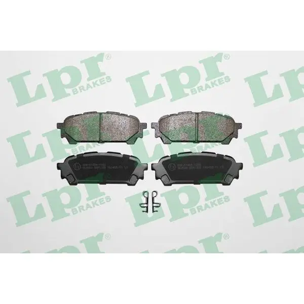 Колодки тормозные SUBARU IMPREZA 2.0 11.02- задние LPR 05P1335