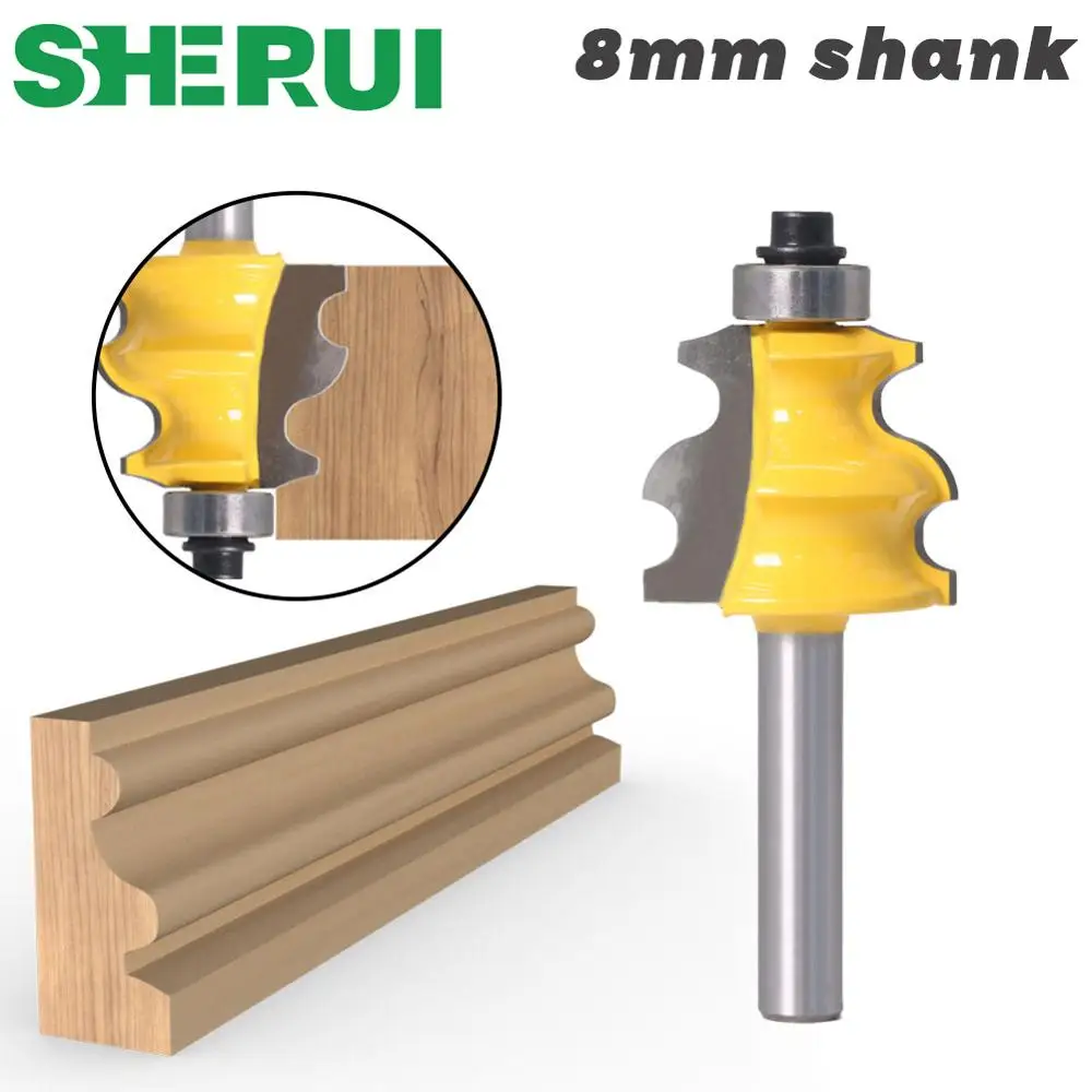 Tools & Equipment Architectural Molding Router Bit 8mm Shank
