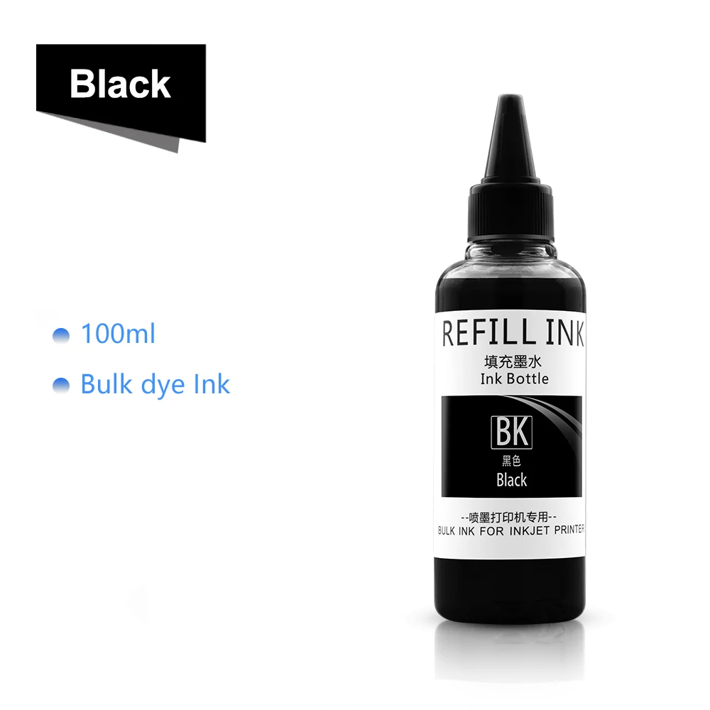 100Ml Tinta Pewarna Isi Ulang untuk HP 
