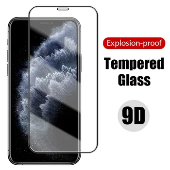 9D pełna pokrywa szkło ochronne dla iPhone 12 pro max 12 Pro 12 12 Mini szkło ekranowe dla iPhone 11 11 Pro 11 Pro Max tanie i dobre opinie lukbspy Folia hartowana TEMPERED GLASS Przezroczysty inny FOLIA HD CN (pochodzenie) APPLE Folia na przód