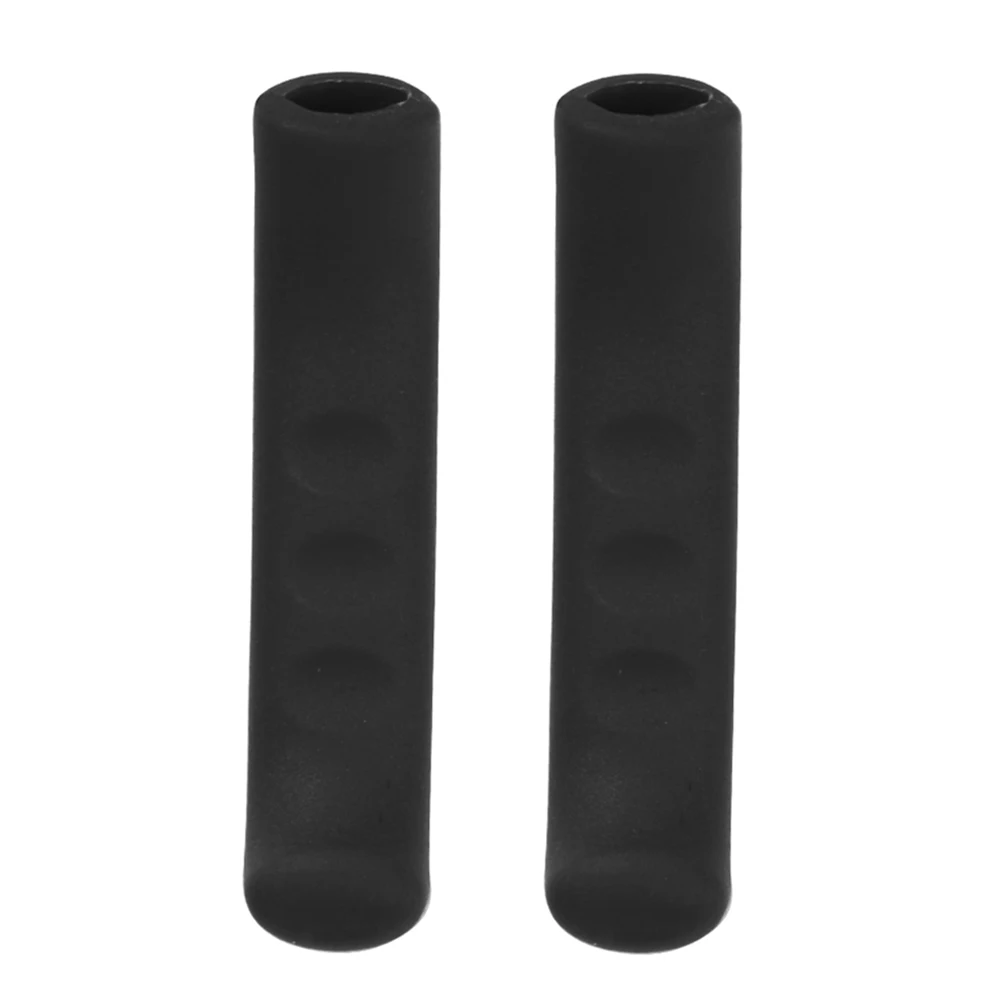 2pcs Brake Handle Lever Covers Antiskid Handle Protector Silicone Lever Shell Parking Brake Lever Case for Xiaomi M365 Scooter
