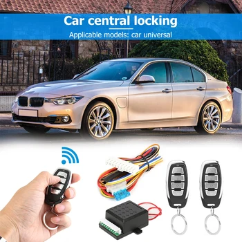 

Keyless Entry System Controller Universal 12V Automobiles Alarm Remote Central Door Locking Kit Waterproof Car Accessories