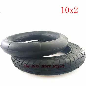 

2pcs 10 Inch 10x2(54-156) Inflation Wheel Tyre Inner Tube 10*2 Tyre for Xiaomi Mijia M365 Electric Scooter Tire Pneumatic Tyre