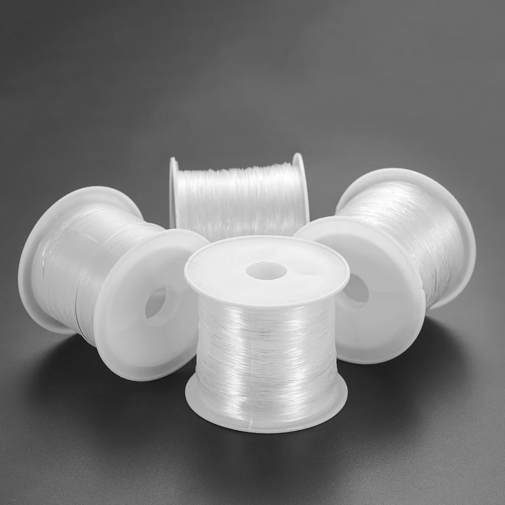 1PC 0,2-1mm Angelschnur für Perlen Draht Klar Nicht-Stretch Nylon String Perlen Schnur Gewinde für Schmuck Machen Liefert Großhandel – Detail 8