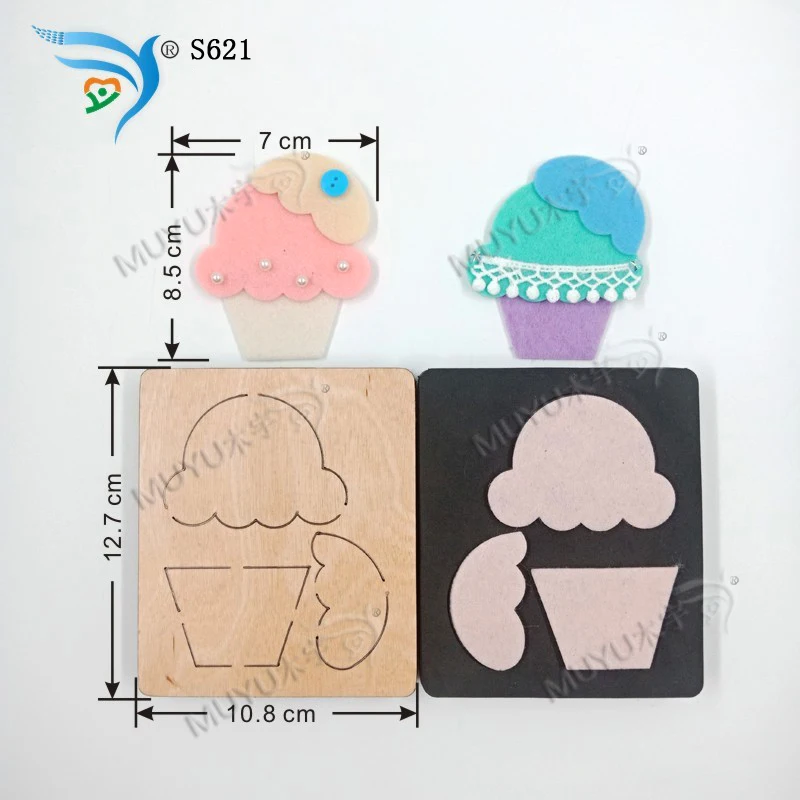 Новая деревянная форма для резки мороженого для скрапбукинга Thickness-15.8mm S621