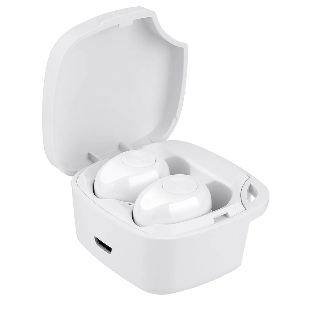 CARPRIE Bluetooth наушники мини TWS Беспроводные наушники с зарядной коробкой Спортивная гарнитура с дисплеем питания