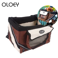 Открытый Путешествия собака Велосипедное Сиденье Съемная складная сумка для переноски домашних животных переноска для кошек собак переносные товары для домашних животных