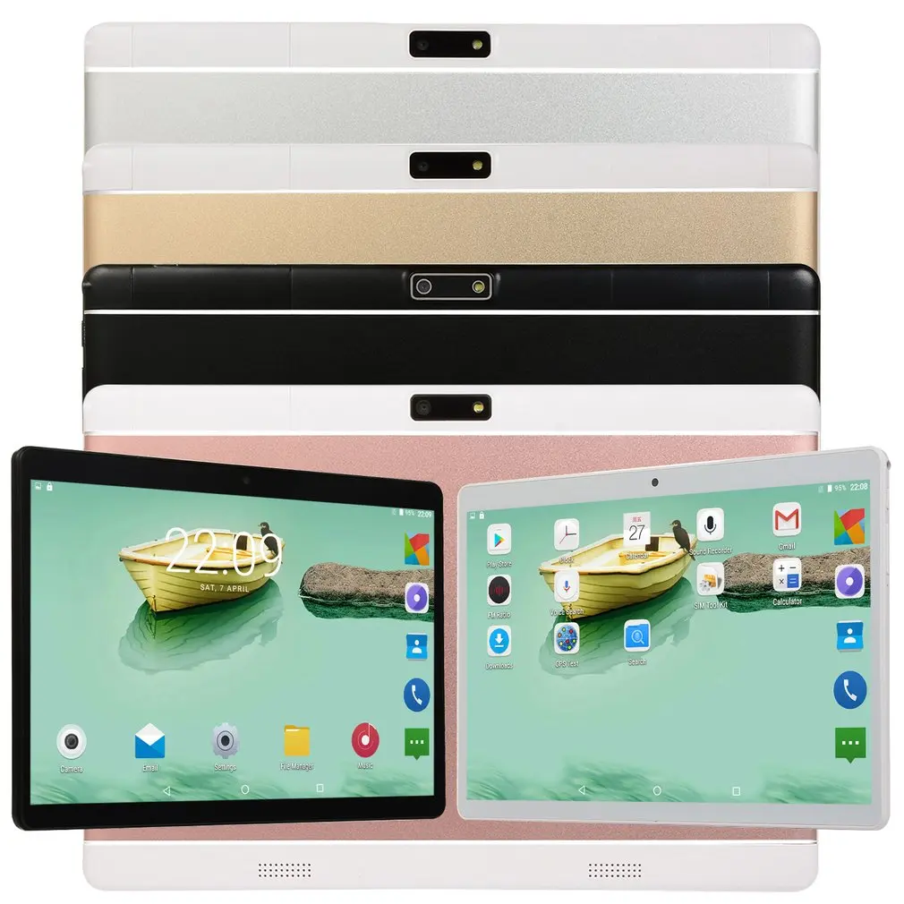 10,1 дюймовый Android 6,0 четырехъядерный классический планшетный ПК 2+ 32 ГБ с двумя слотами для sim-карт 3G Телефонный звонок