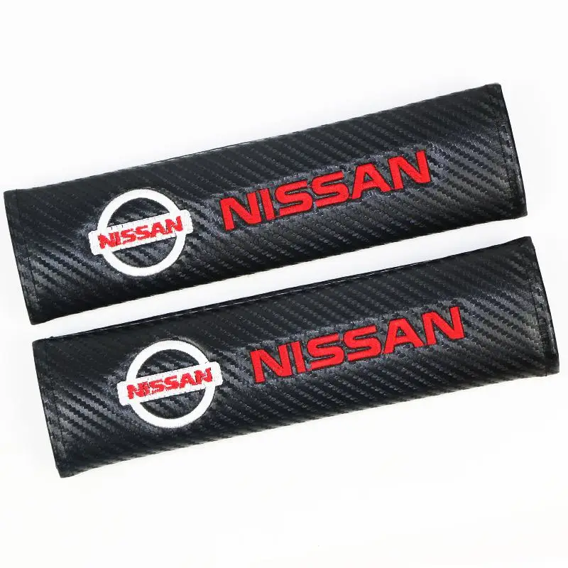 for Nissan style 2 Автомобильный Стайлинг защиты подушки под плечи чехол для Nissan Nismo X-trail Qashqai Tiida Teana Juke аксессуары - Название цвета: for Nissan style 2