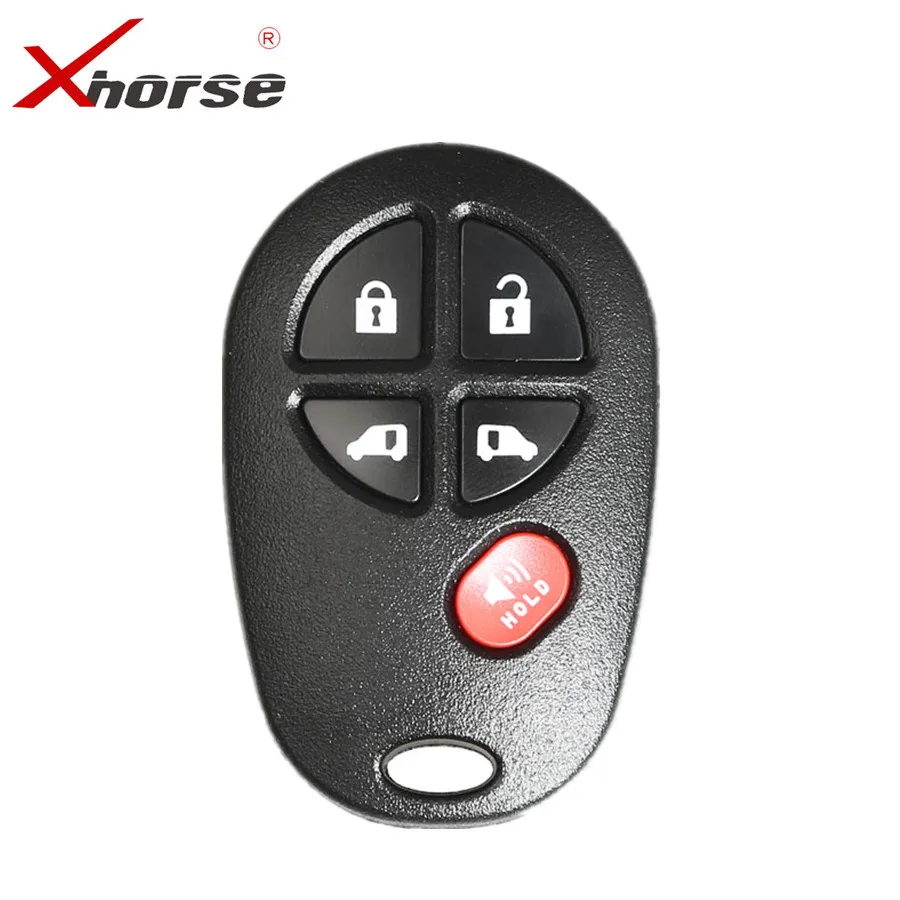 XHORSE XKTO08EN провод универсальный дистанционный ключ 5 кнопок для VVDI инструмент