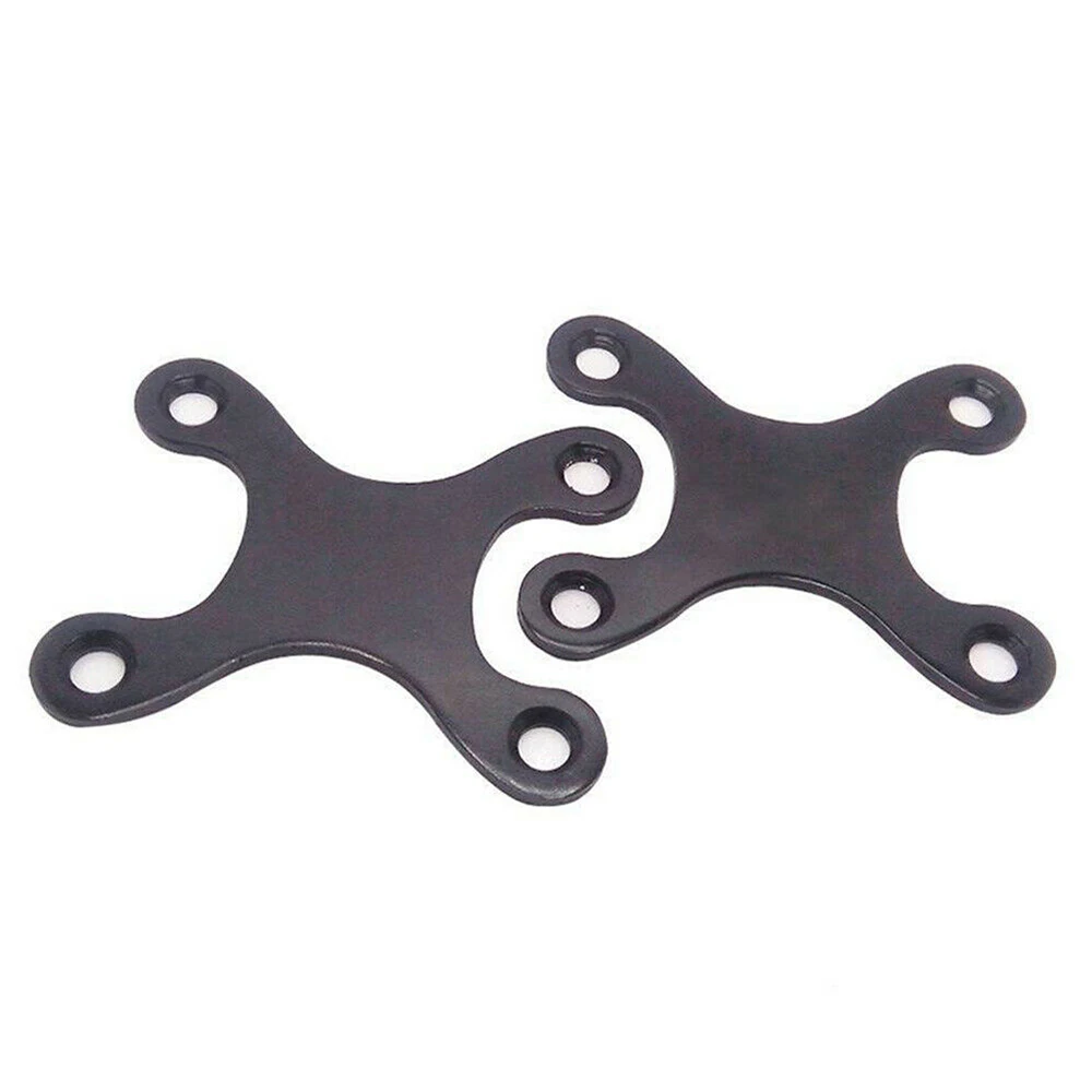 2pcs Aluminium Alloy Skateboard Deck Anti subsidence Pad H type Deck