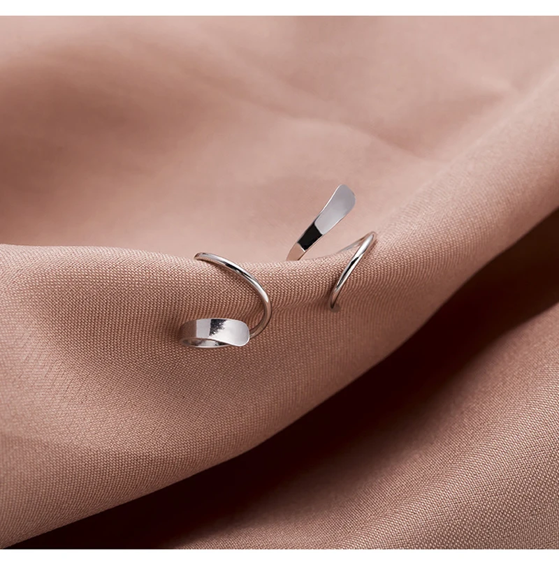 Серьги из стерлингового серебра S925 пробы для женщин, модные серьги из золота, лучший рождественский подарок для девочки, серебряная Ювелирная серьга-кольцо, маленькое