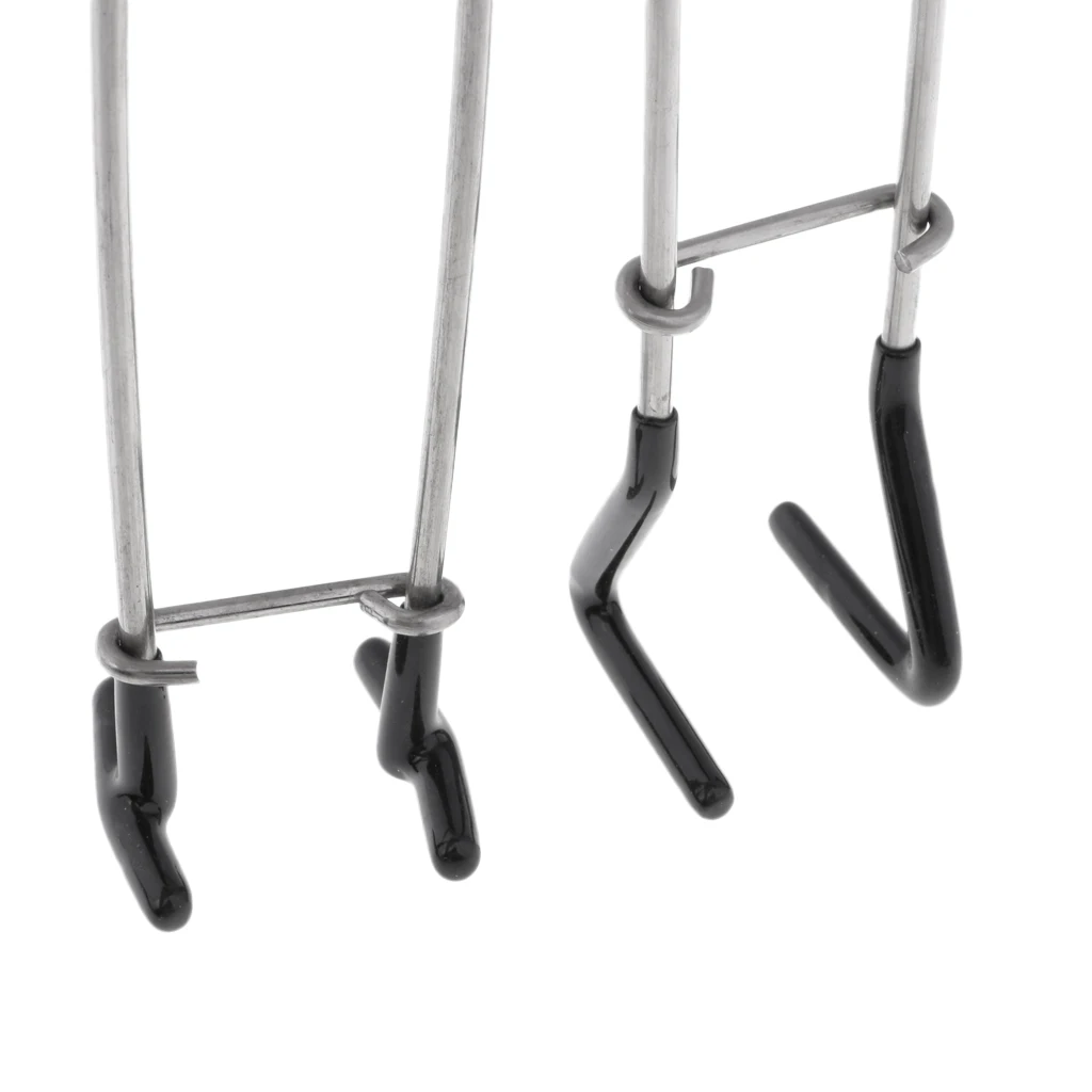 2pcs Fish Mouth Openers Spreaders Pick Up Hook Fish Hook Remover Extractor Fishing Lure Tool