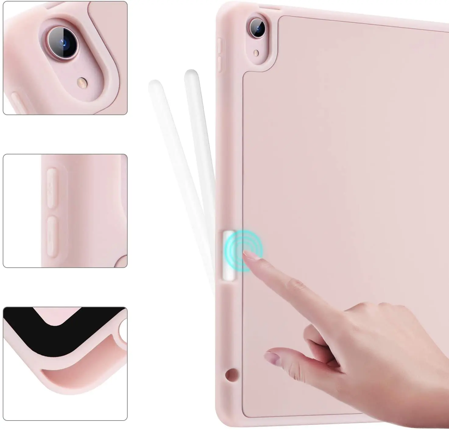 lápis, capa para iPad Air 4, 5,
