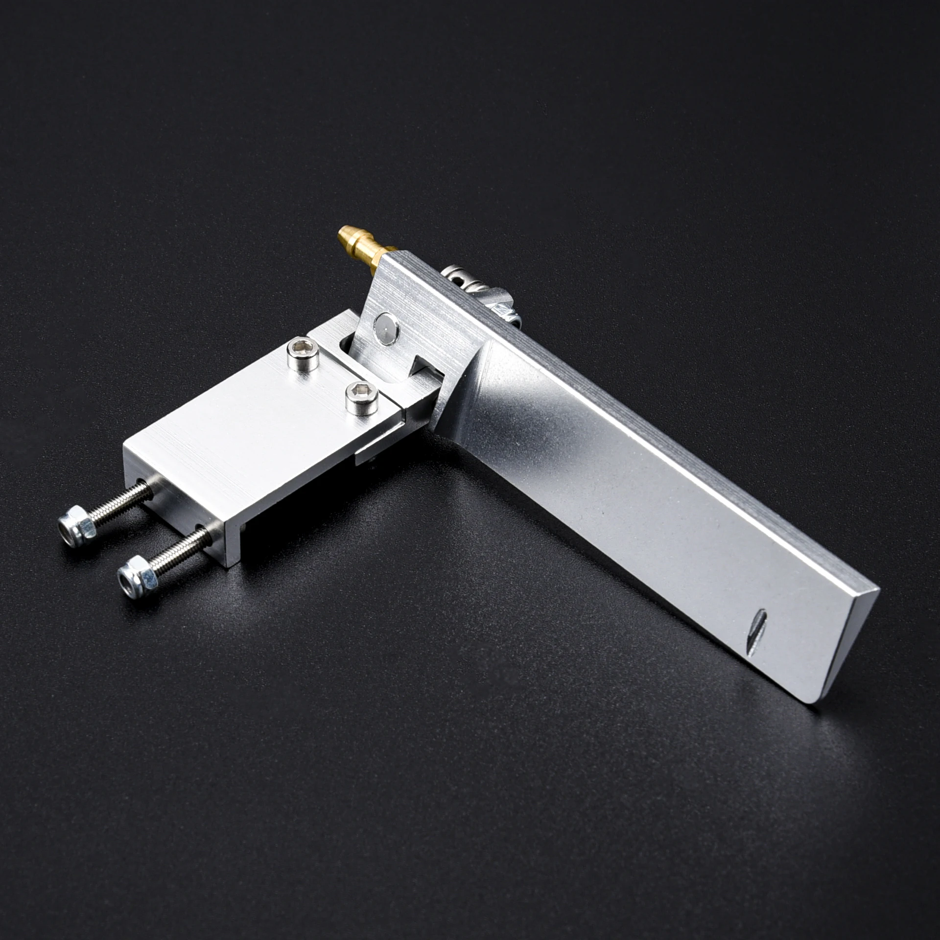 Алюминиевый сплав 75 мм Длина 95 RC модель лодки руль с водой Пикап для