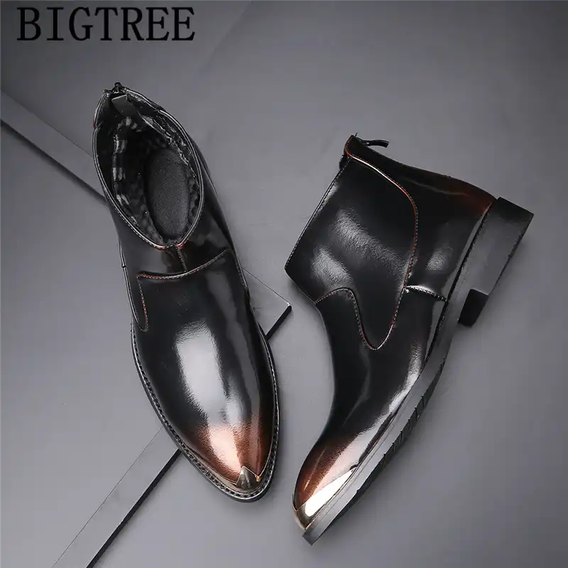 mens designer ankle boots