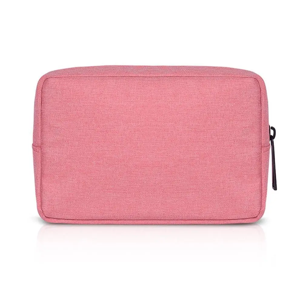 s Multifunctional Portable Size Nylon Wire Digital Data Cable Storage Bag Durable Use Outdoor Travel USB Earphone Organizer - Цвет: s