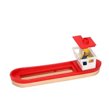

DIY Wooden Transport Ship Boat Scene Model Accessories for Kids Children Educational Toy Gift