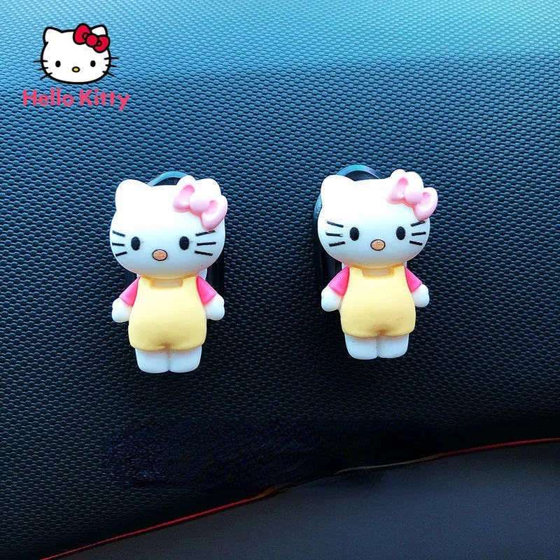 Автомобильное Украшение Hello Kitty невидимый маленький крючок на переднее