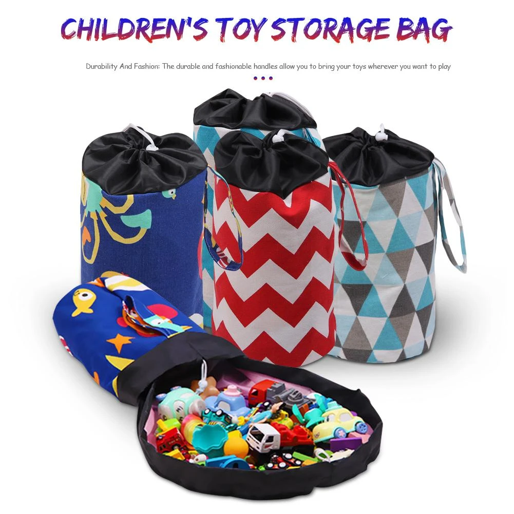 kids toy storage bag