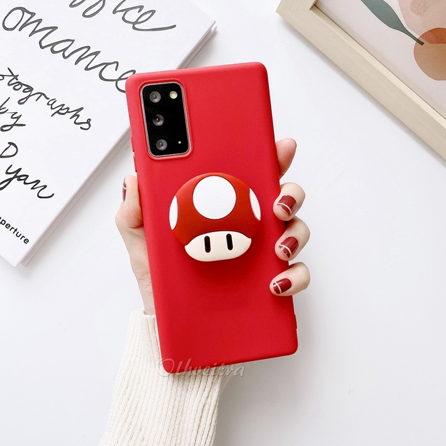 Cartoon Phone Holder Case For OPPO A9 A5 2020 A92 A52 A72 A91 A11X A1K Find X2 F11 Pro A7 Cover Soft Silicone TPU Stand Case