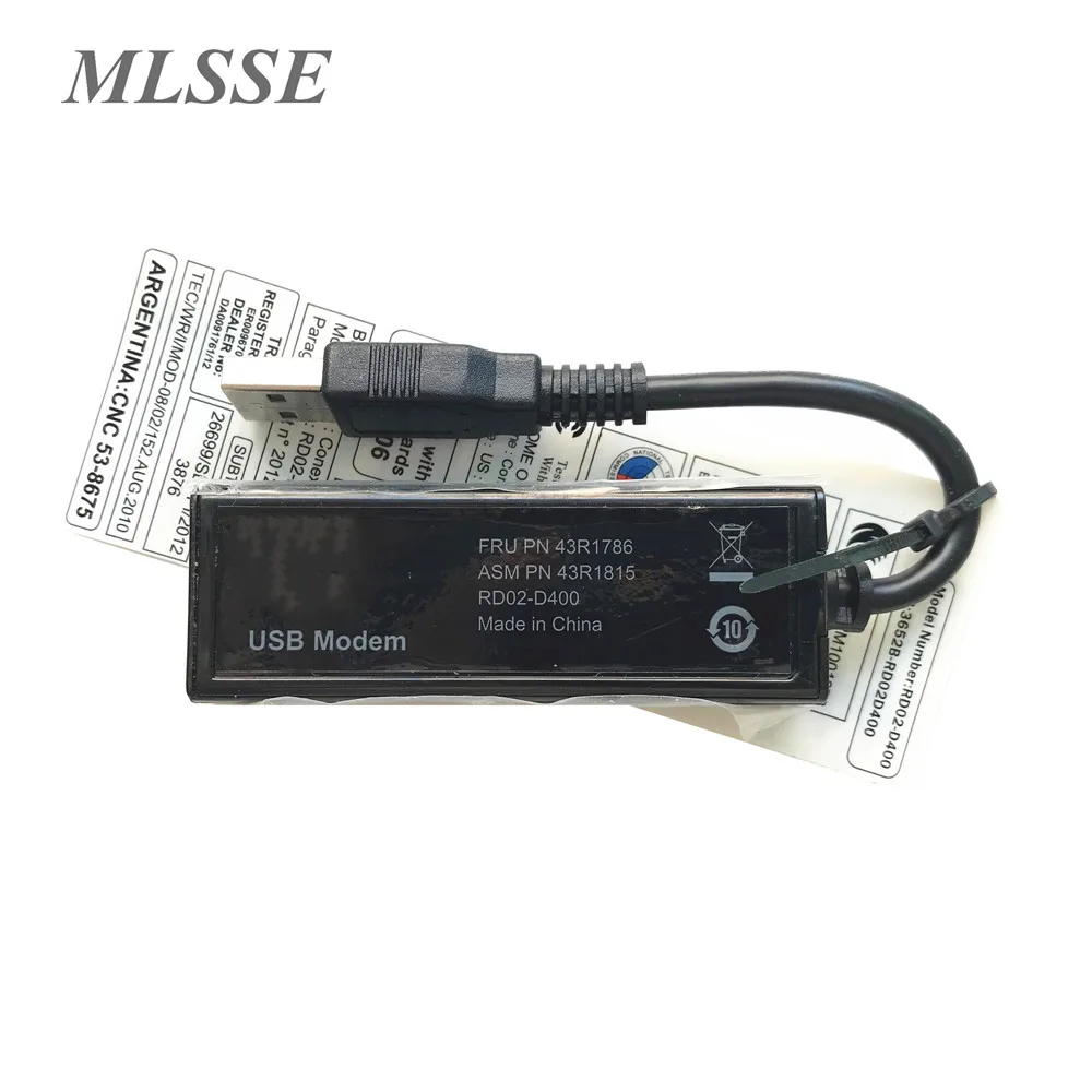 For Lenovo External Usb Modem 56k V.92 Dial Up Data Fax Modem For