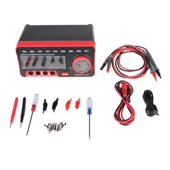 

AN888S Digital Multimeter 19999 Counts Multifunction Clock Speaker Thermometer 37MD