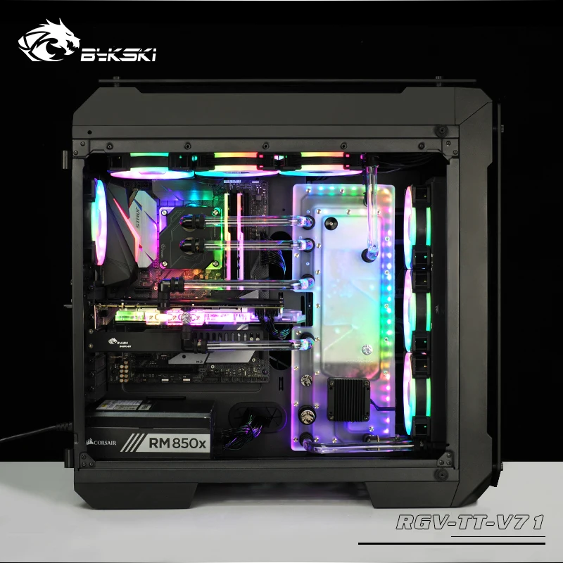 

Bykski RGV-TT-V71 Water Distribution Board for Thermaltake View 71