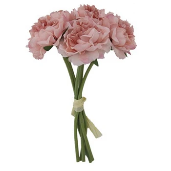 

Pink Hydrangea Artificial Bouquet Bouquet Handkerchief Flower Bloom Peony Fake Flower Home Decoration