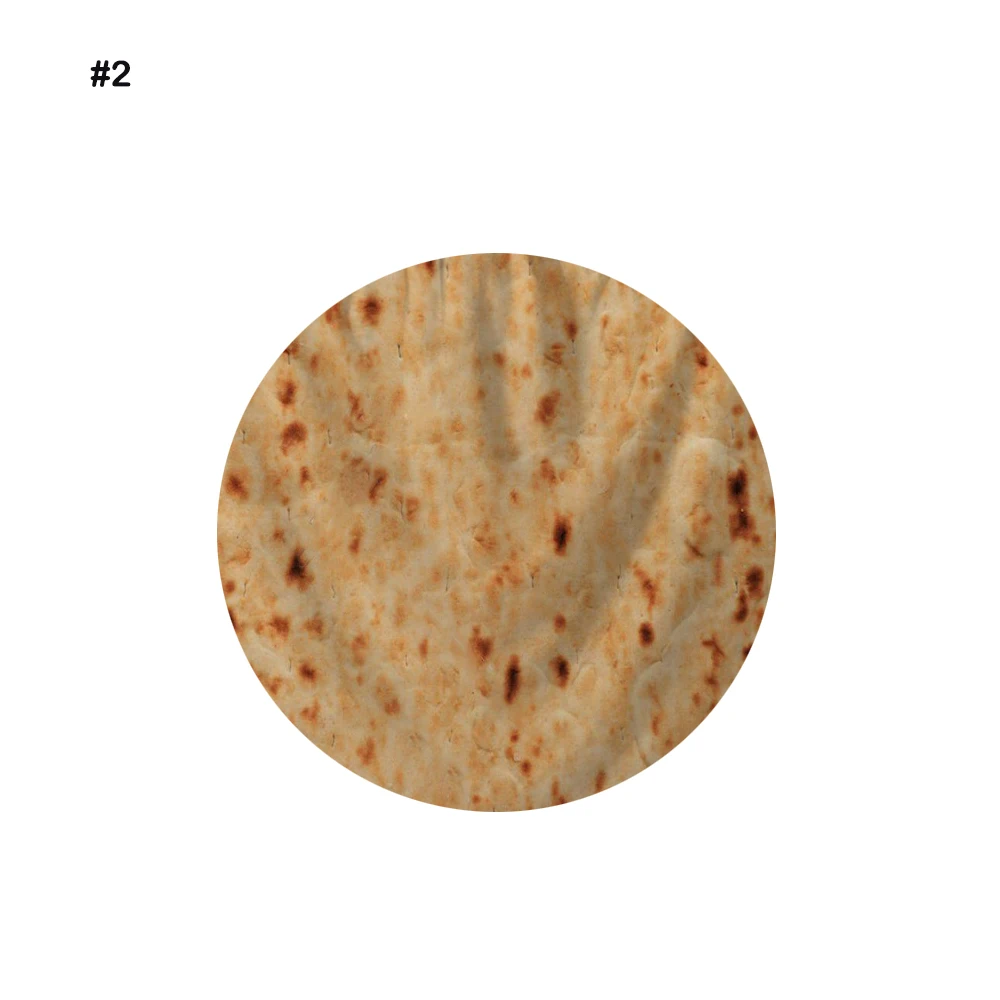 Фактура Tortilla мягкий флисовый плед с принтом Tortilla de Harina Burrito одеяло круглый диван офисные одеяла Забавный подарок - Цвет: Бургундия