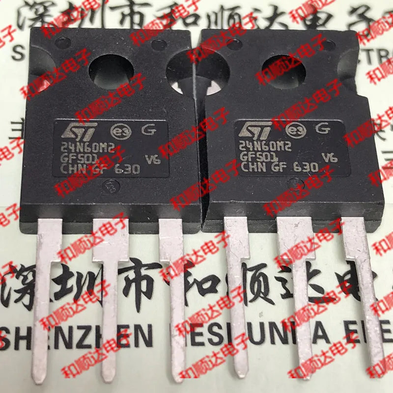 2 шт./24N60M2 STW24N60M2-247 650V 18A TO247
