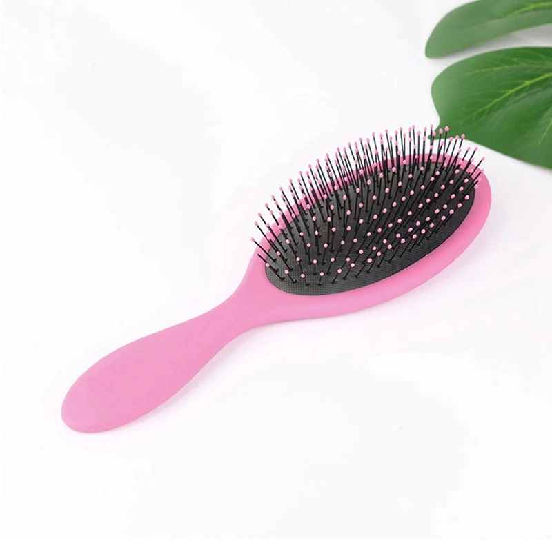 Pink Расческа для волос, расческа для салона, новинка, распутывающая расческа для детей, нежная расческа для женщин и мужчин, расческа для влажной и сухой щетины, расческа для распутывания - Цвет: Pink