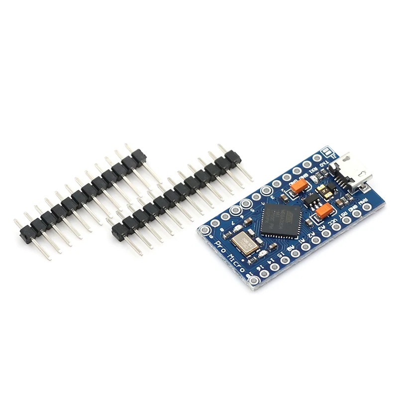 Pro Micro ATmega32U4 5V 16 МГц заменить ATmega328 для Arduino Pro Mini с 2 Row штыревые для Leonardo Mini Usb Интерфейс