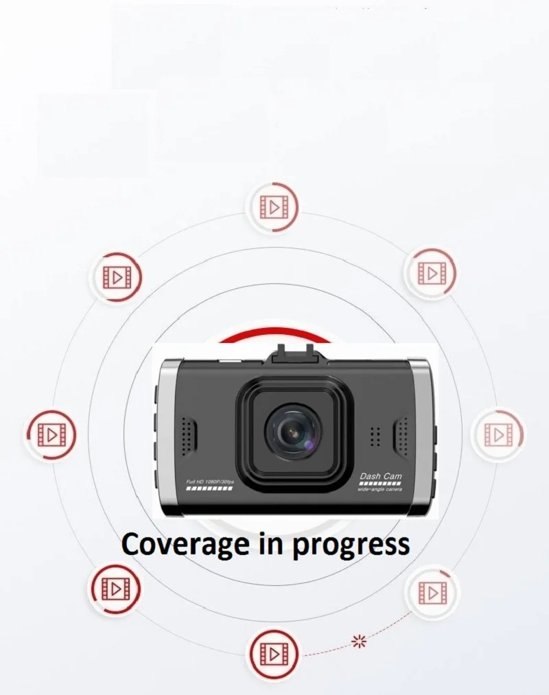Автомобильная Dvr камера 3," экран Full HD 1080P 30fps двойной объектив с заднего вида Dashcam Авто Регистратор Автомобильный видео Dvr рекордер