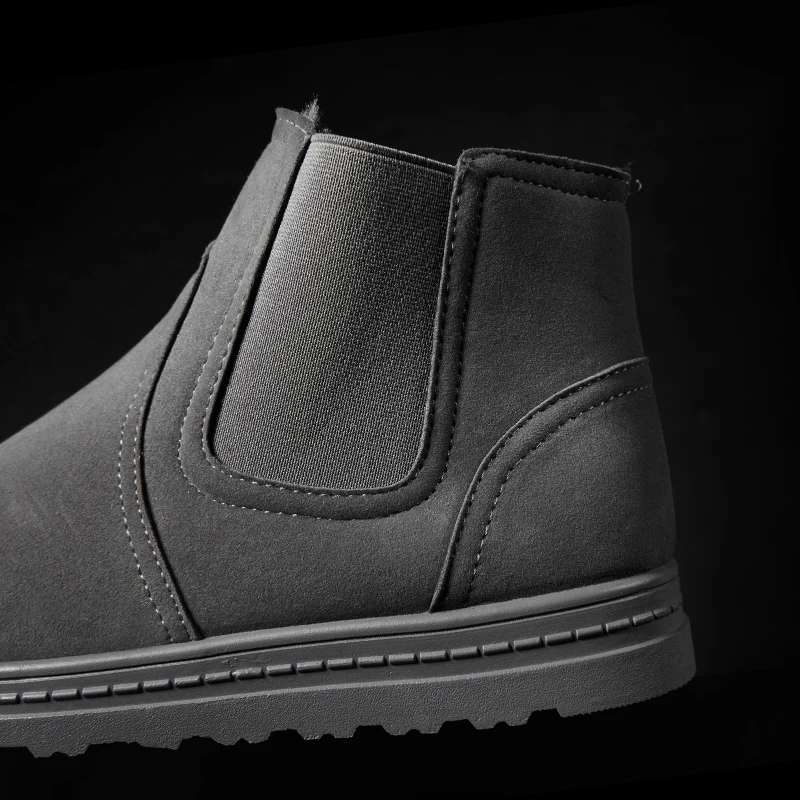 AODLEE Winter Plush Snow Boots For Men Shoes Warm Winter Men's Sneakers Footwear Fashion Outdoor Ankle Boots Mens Casual Shoes