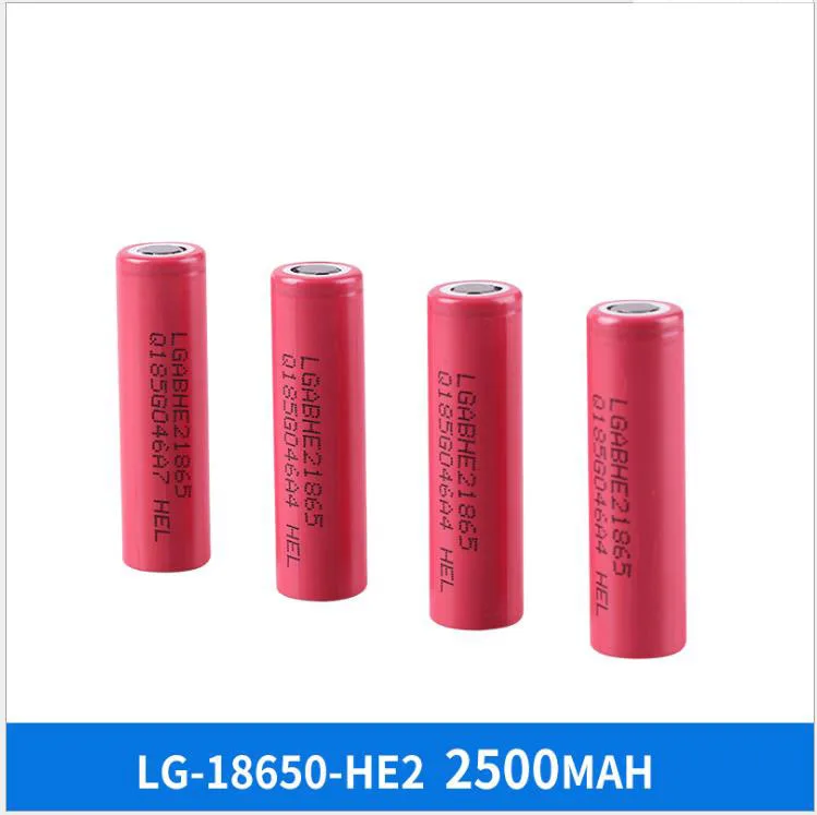 

Original imported 18650 power lithium battery 2500mAh 3.6V HE2 polymer lithium battery lithium battery