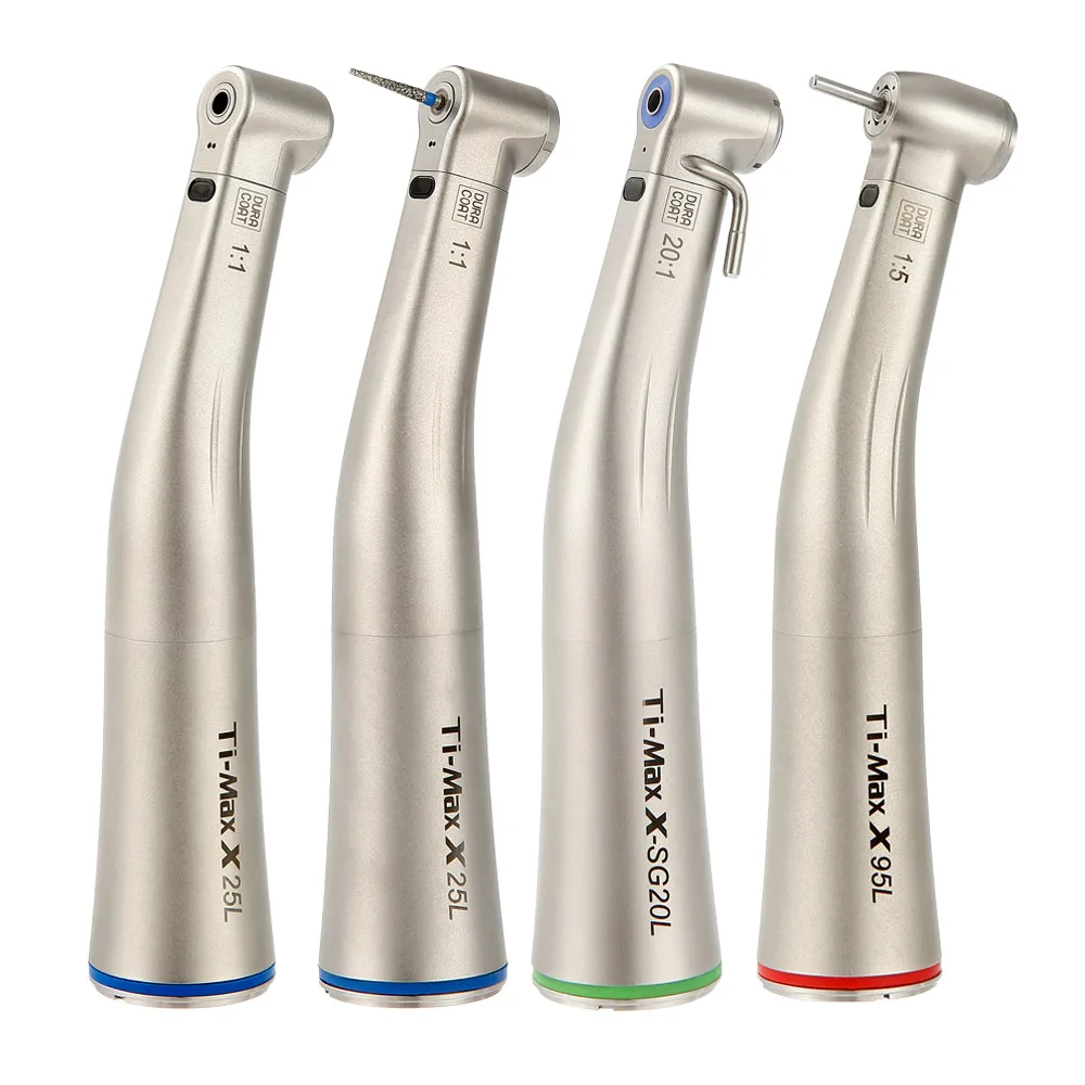 Стоматологический низкоскоростной наконечник с мотором E-типа Dentst 1:5 оптическим