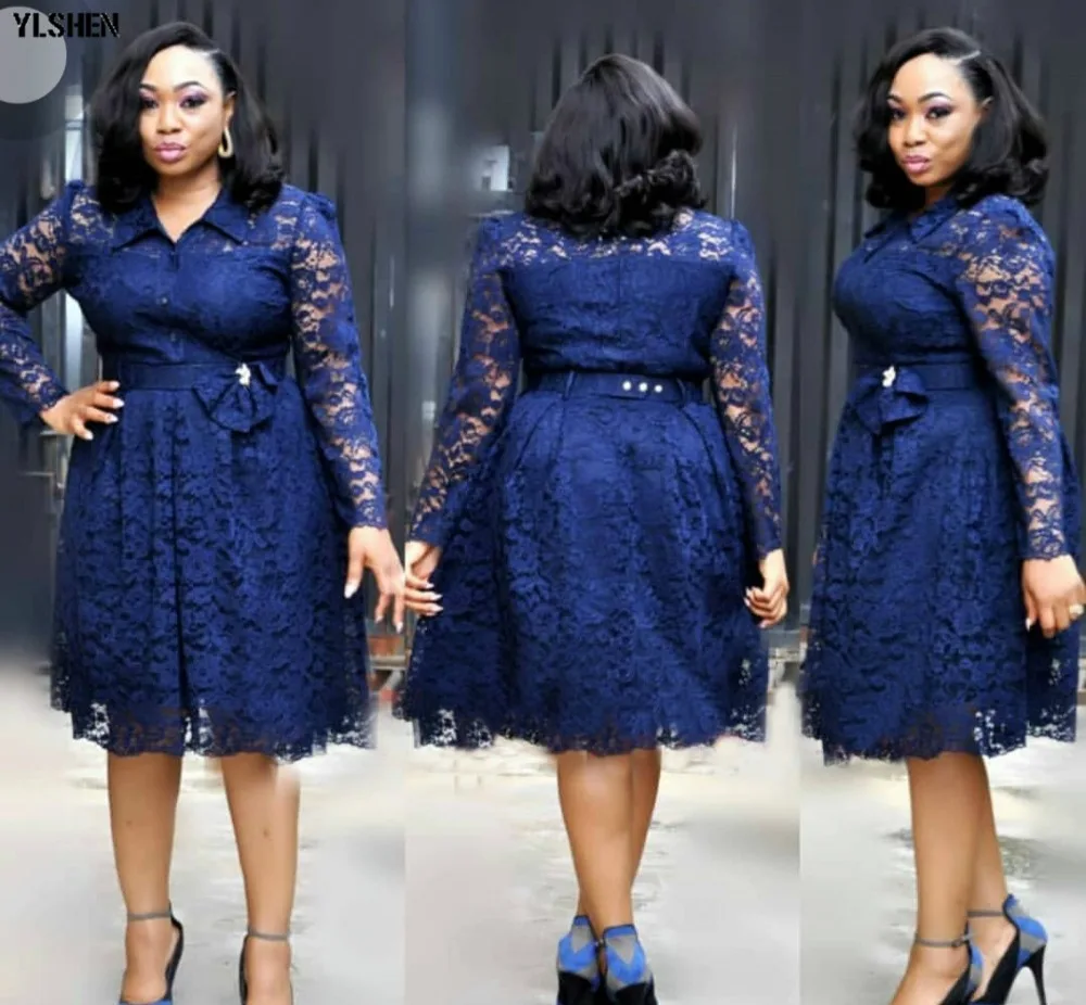 Fashion Lace African Dresses for Women Dashiki Style African Clothes Ankara Long Dress Robe Africaine Femme 2019 Ladies Outfit 03