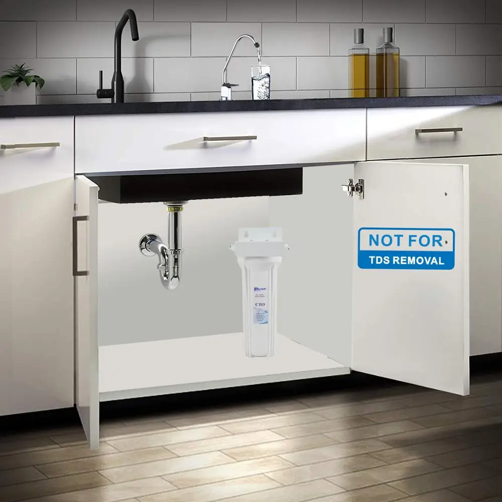 Simpe и легко одноступенчатый под раковиной фильтрации воды Системы с 10 дюймовая