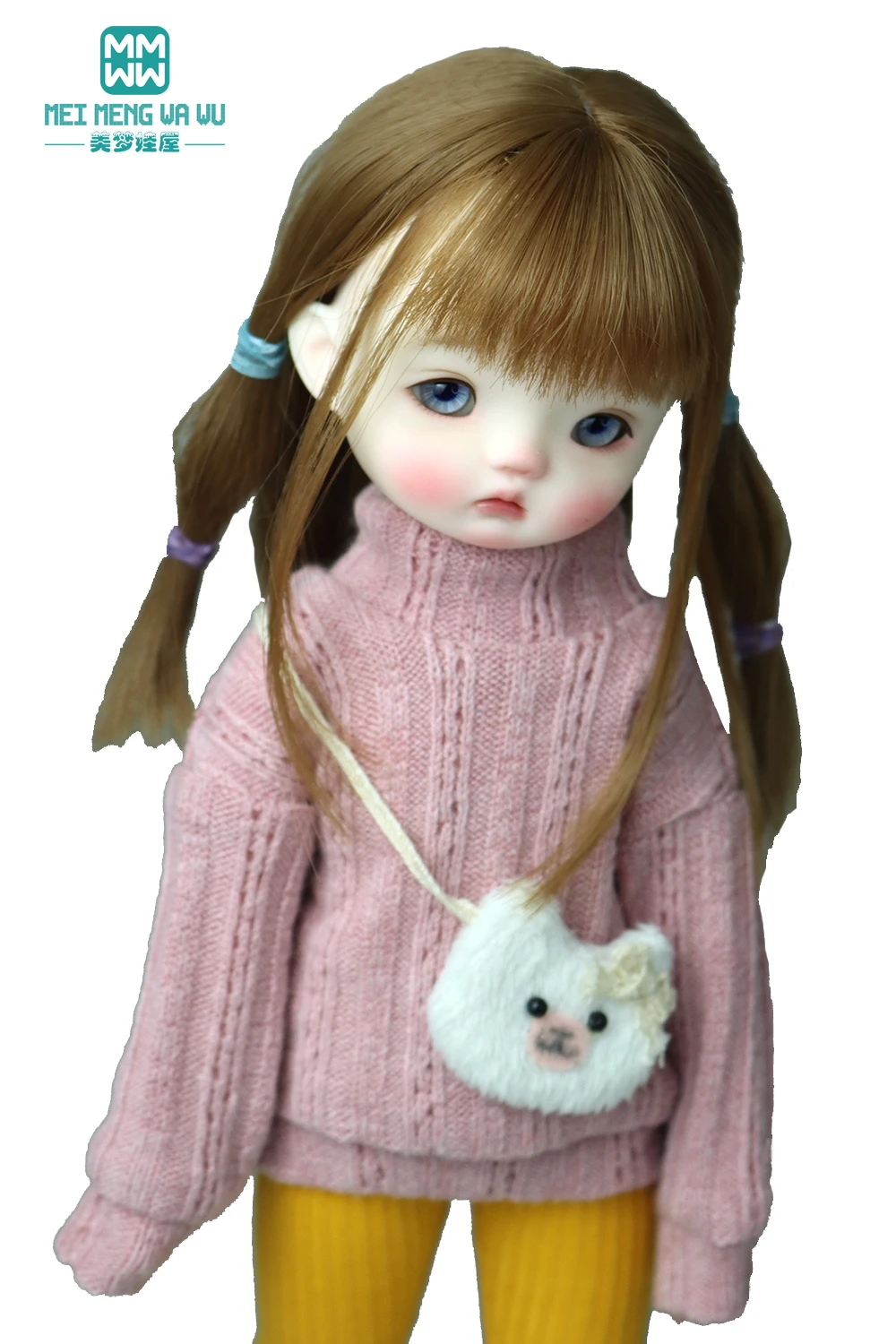 28-75cm 1/6 1/4 1/3 BJD Clothes DD SD MSD YOSD MYOU Spherical joint Doll Fashion turtleneck sweater toys gift
